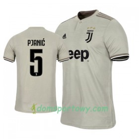 Koszulka Juventus Miralem Pjanic 5 Wyjazdowe Koszulki Piłkarskie 2018-2019 Krótki Rękaw